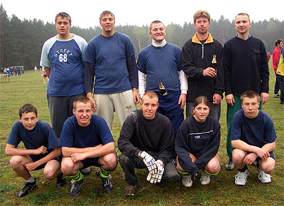 Mannschaftsfoto beim Firefighter Cup (Foto: 2004)