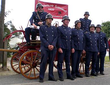 Mannschaftsfoto beim Ortsjubiläum - 700 Jahre Welsickendorf (Foto: 2007)