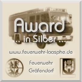 Award von der Feuerwehr Laasphe (11/2002)